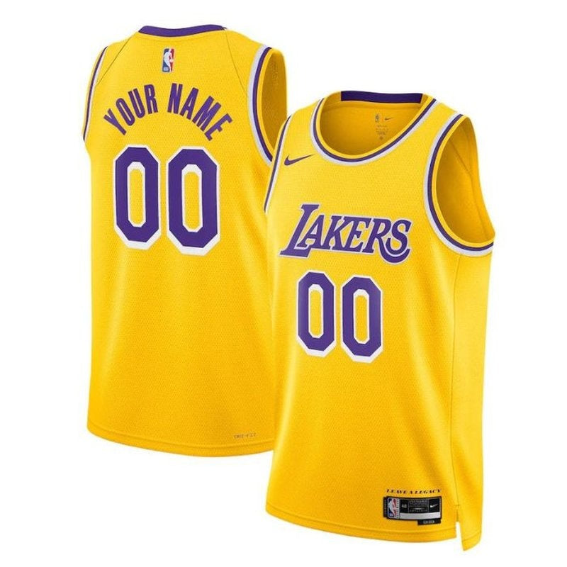 Maglia NBA - Los Angeles Lakers - 2023 Oro - Edizione Icona