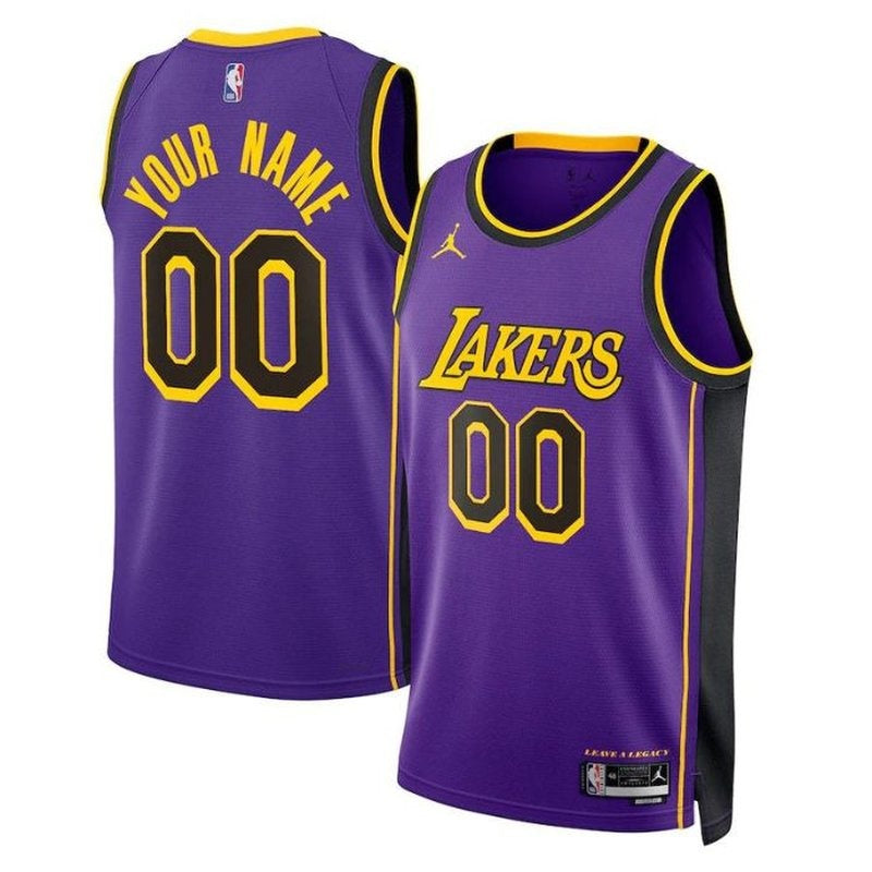 Maglia NBA - Los Angeles Lakers - 2023 - Edizione di Impatto - Viola