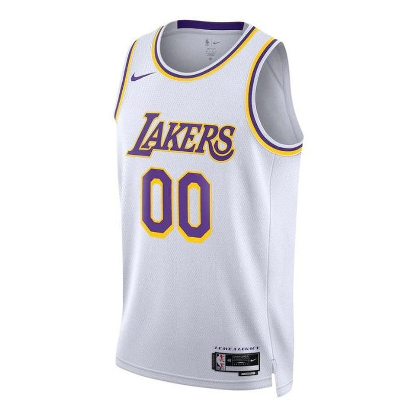Maglia NBA - Los Angeles Lakers - 2023 Bianco - Edizione Associazione