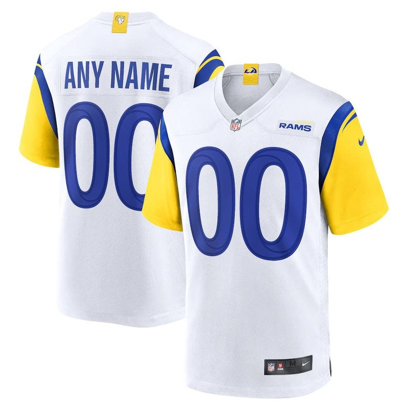 Maglia NFL Los Angeles Rams - Edizione Personalizzata - Bianco