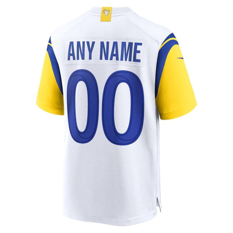 Maglia NFL Los Angeles Rams - Edizione Personalizzata - Bianco