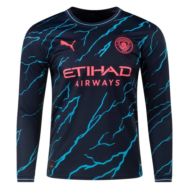 Maglia Manchester City 23/24 III Third - Manica Lunga