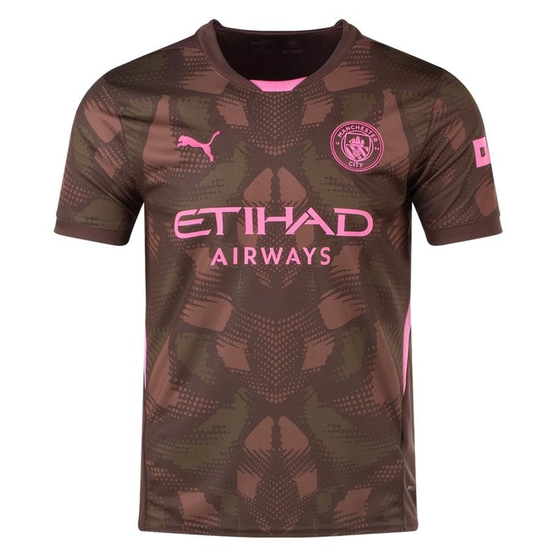 Maglia Manchester City 24/25 Portiere Marrone - Versione Tifoso