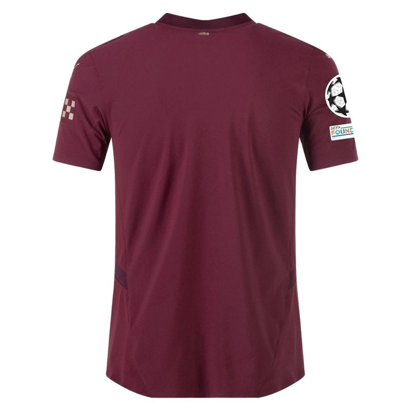 Maglia Manchester City 24/25 III Third - Champions League - Versione Giocatore