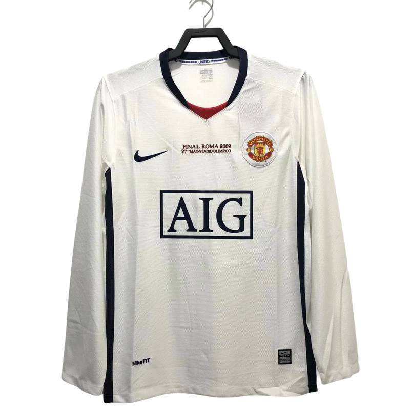 Maglia Manchester United 08/09 II Away - Versione Retrò Manica Lunga