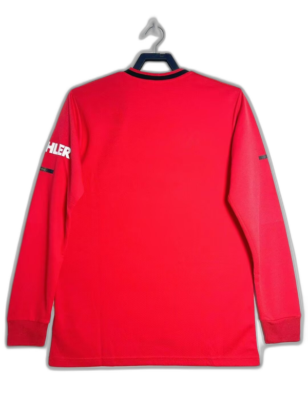 Maglia Manchester United 19/20 I Home - Versione Retrò Manica Lunga