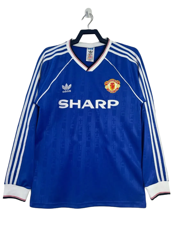 Maglia Manchester United 88/90 II Away - Versione Retrò Manica Lunga