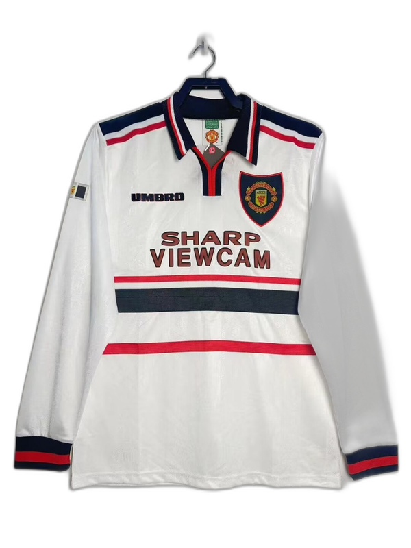 Maglia Manchester United 98/99 II Away - Versione Retrò Manica Lunga