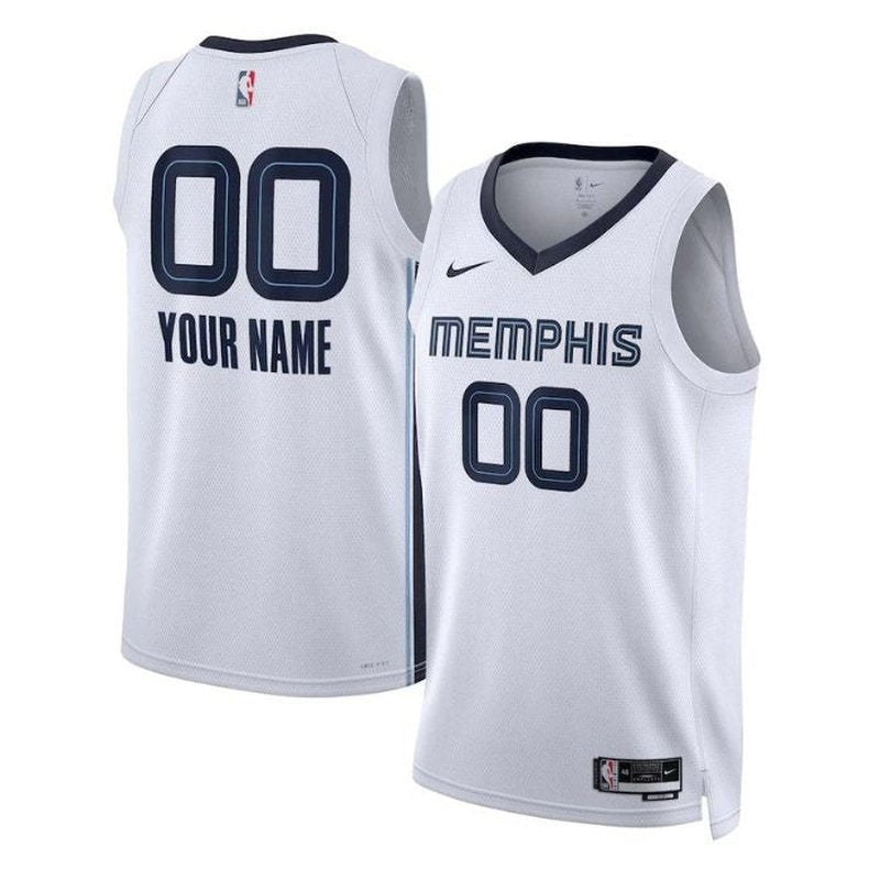 Maglia NBA - Memphis Grizzlies - 2023 Bianco - Edizione Associazione