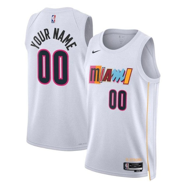 Maglia NBA - Miami Heat - 2023 - Edizione Città - Bianco