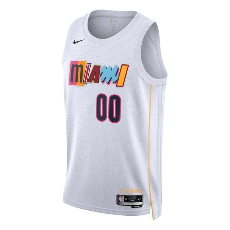 Maglia NBA - Miami Heat - 2023 - Edizione Città - Bianco