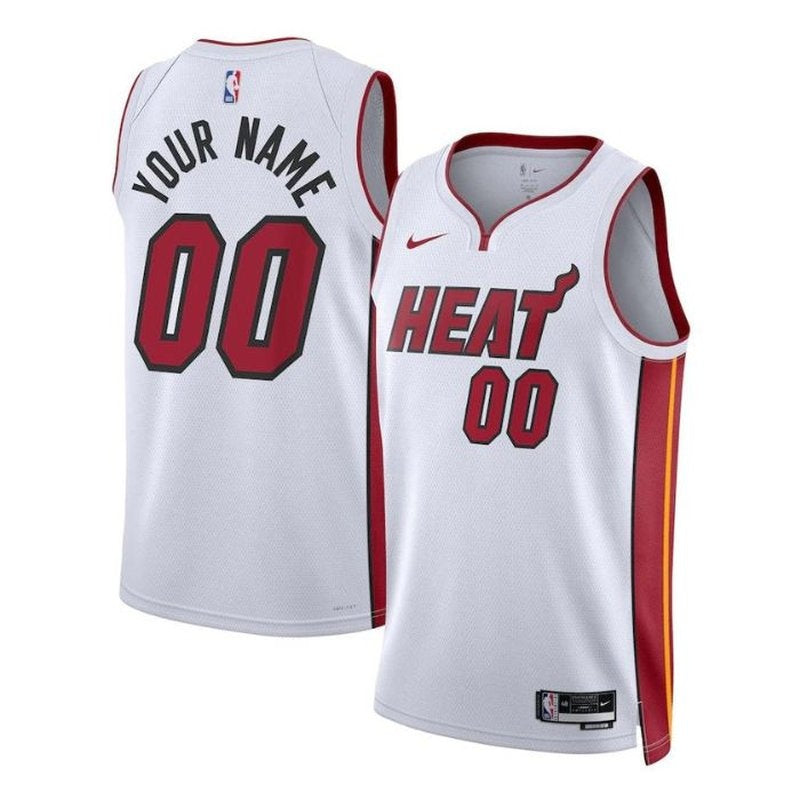 Maglia NBA - Miami Heat - 2023 Bianco - Edizione Associazione