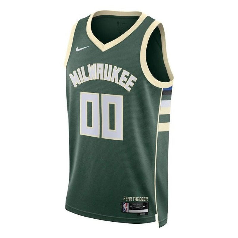 Maglia NBA - Milwaukee Bucks - 2023 Hunter Verde - Edizione Icona