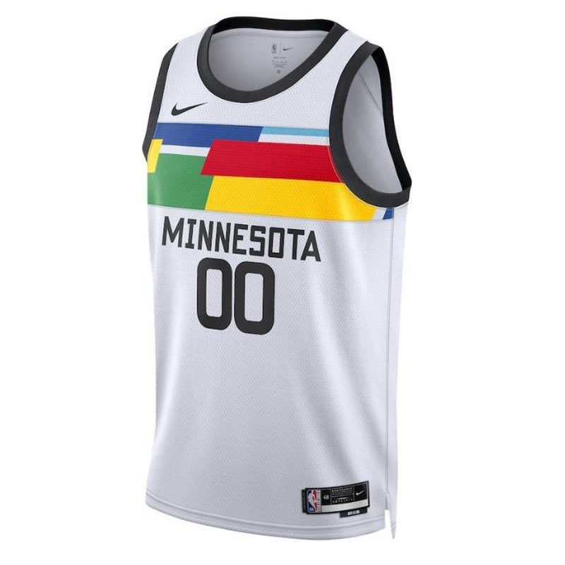Maglia NBA - Minnesota Timberwolves - 2023 - Edizione Città - Bianco