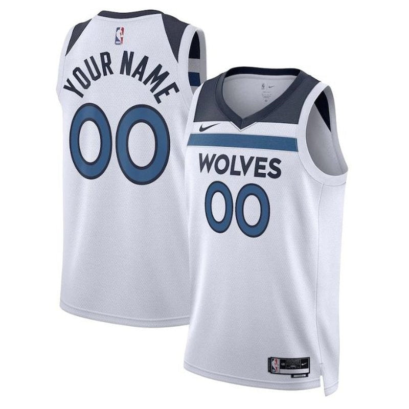 Maglia NBA - Minnesota Timberwolves - 2023 Bianco - Edizione Associazione