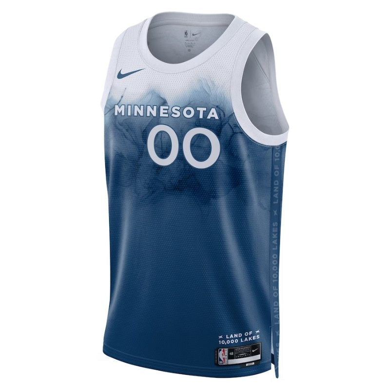 Maglia NBA - Minnesota Timberwolves - 23/24 - Blu - Edizione Città