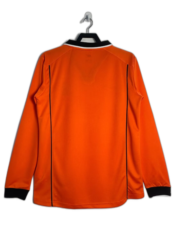 Maglia Paesi Bassi 1998 I Home - Versione Retrò Manica Lunga