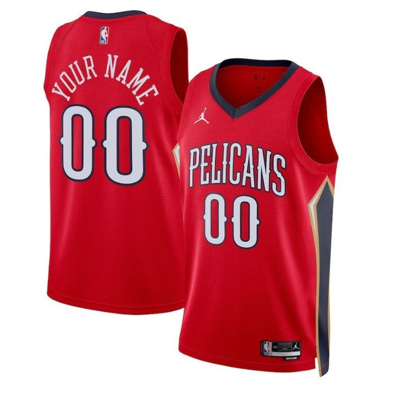 Maglia NBA - New Orleans Pelicans - 2023 - Edizione di Impatto - Rosso