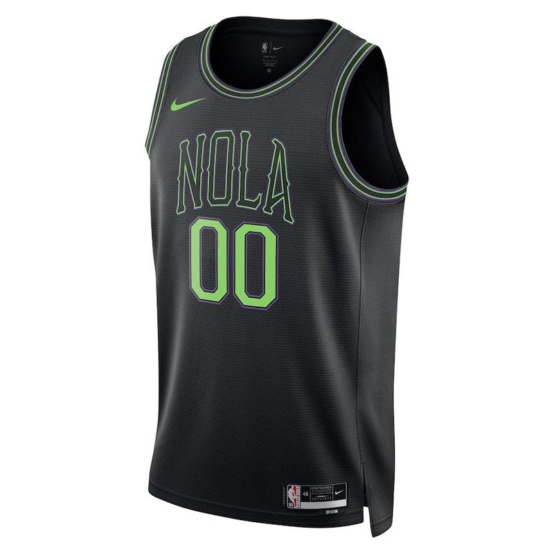 Maglia NBA - New Orleans Pelicans - 23/24 - Nero - Edizione Città
