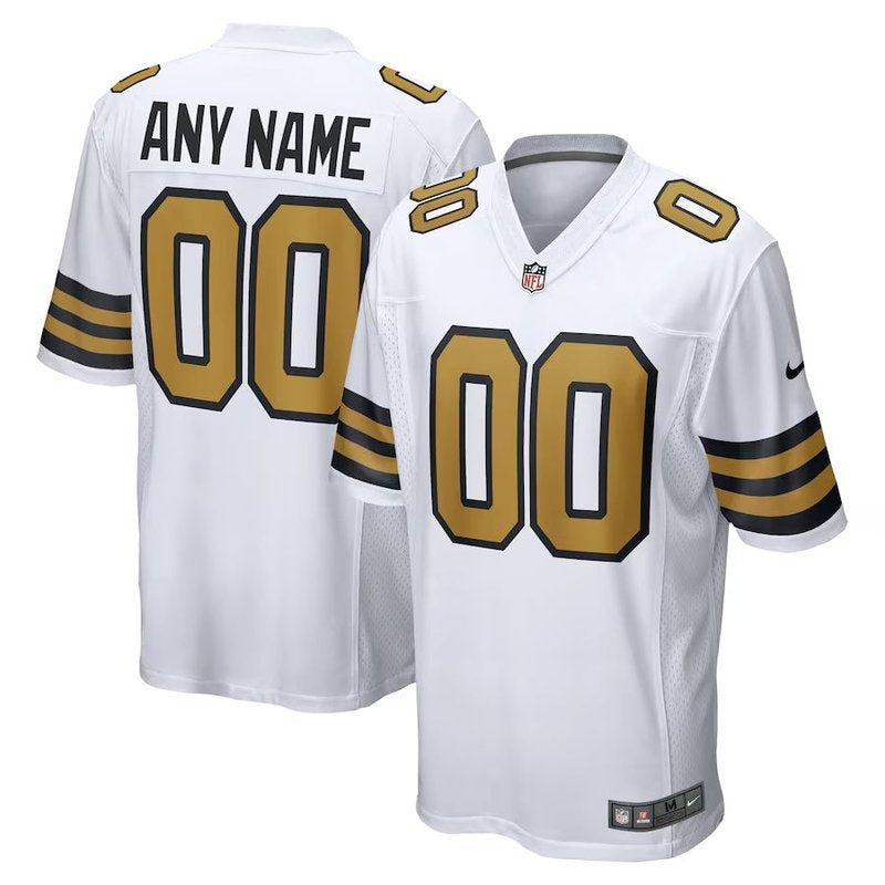 Maglia NFL New Orleans Saints - Versione Alternativa di Gioco - Bianco