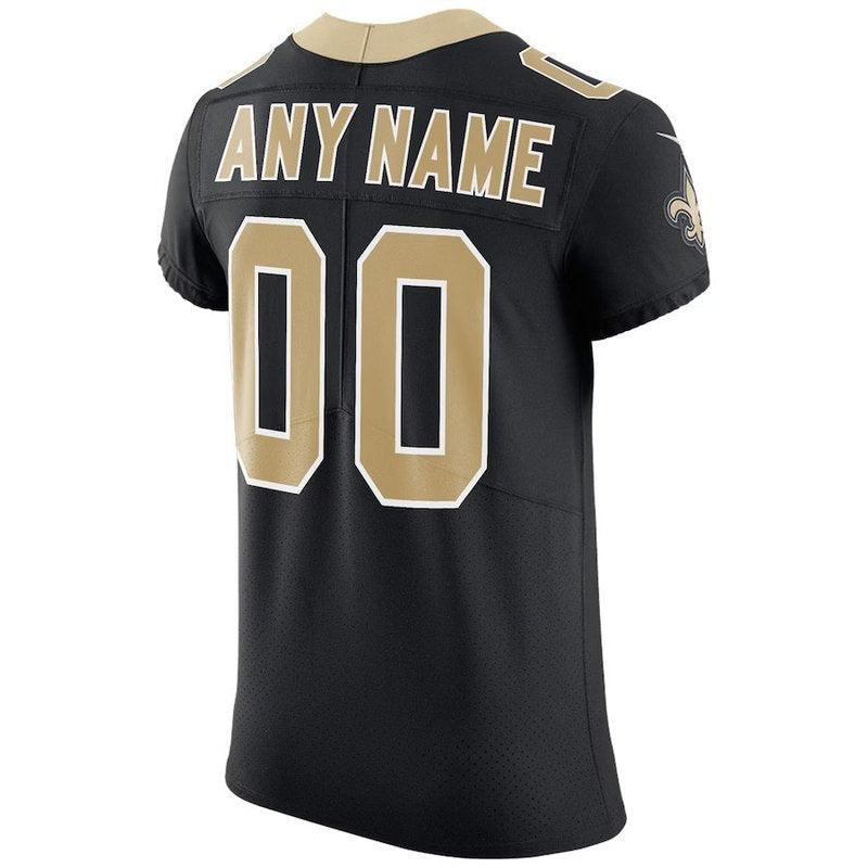 Maglia NFL New Orleans Saints - Edizione Personalizzata - Nero