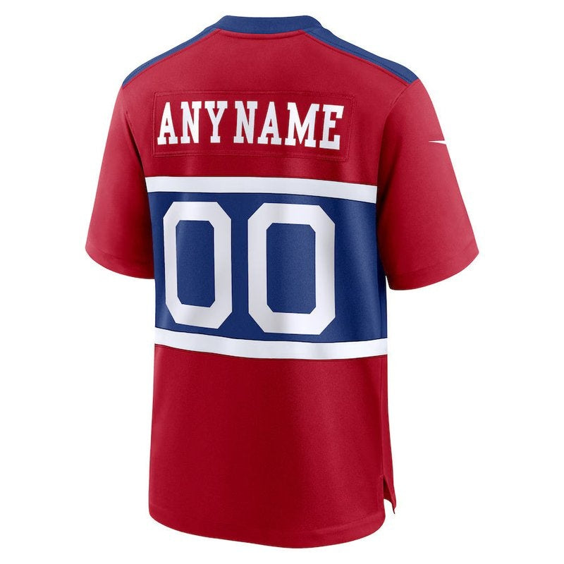 Maglia NFL New York Giants - Versione Alternativa di Gioco - Rosso