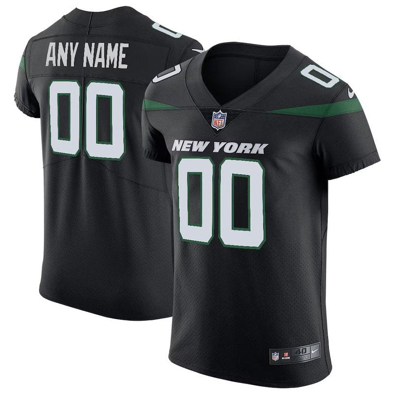 Maglia NFL New York Jets - Edizione Personalizzata Stealth - Nero