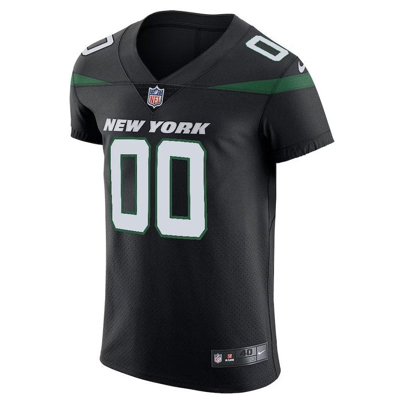 Maglia NFL New York Jets - Edizione Personalizzata Stealth - Nero