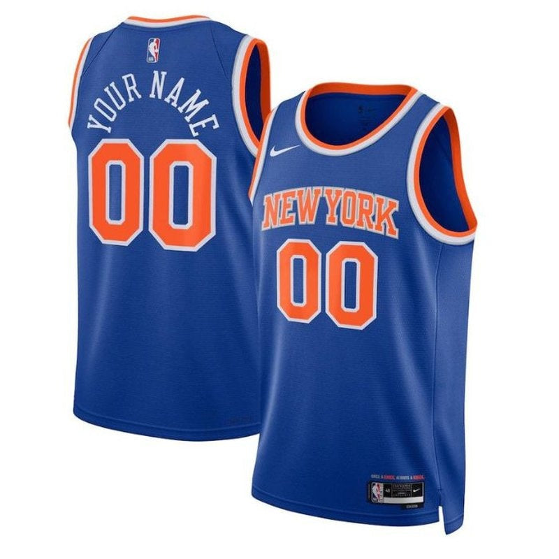 Maglia NBA - New York Knicks - 2023 Blu - Edizione Icona