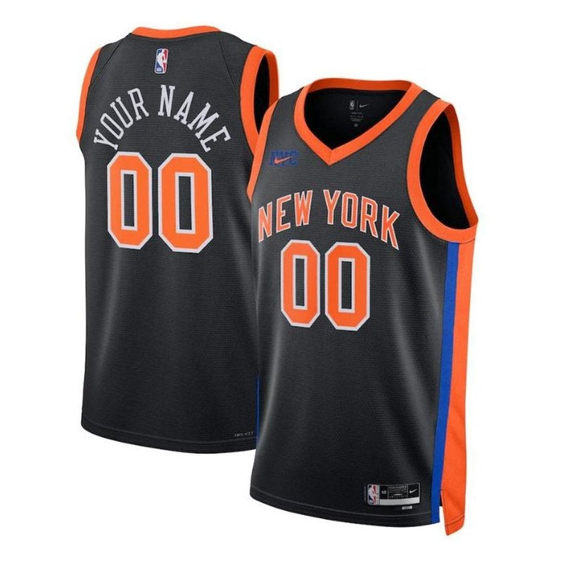 Maglia NBA - New York Knicks - 2023 - Edizione Città - Nero