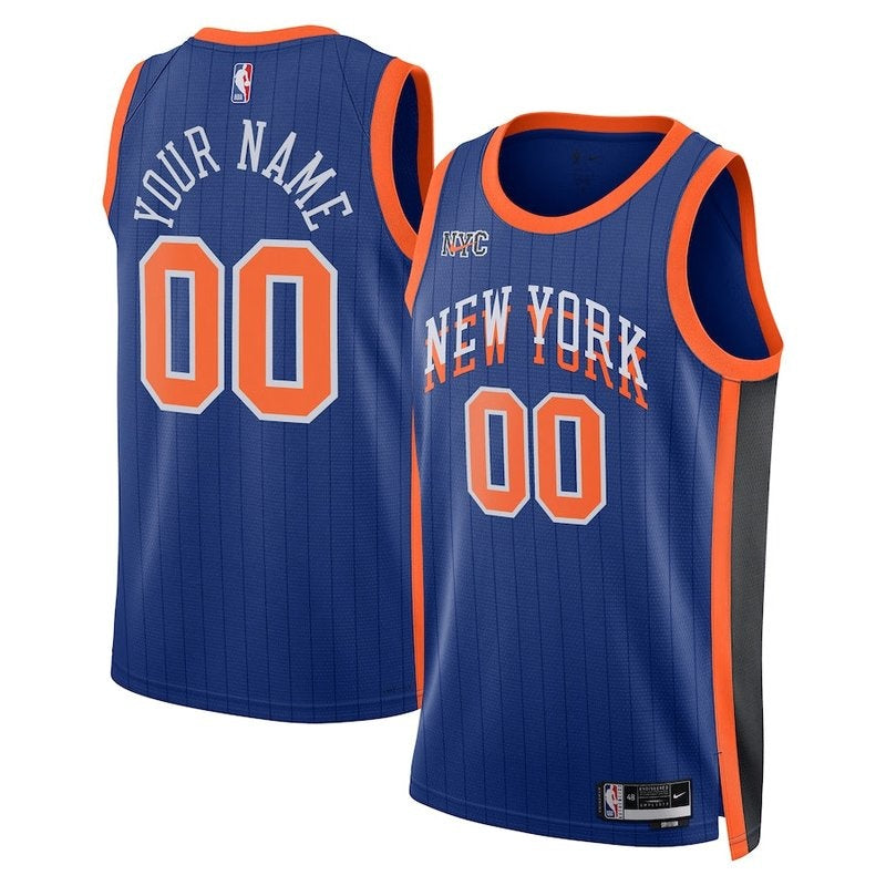 Maglia NBA - New York Knicks - 23/24 - Blu - Edizione Città