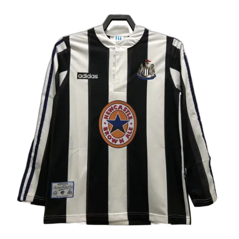 Maglia Newcastle United 95/97 I Home - Versione Retrò Manica Lunga