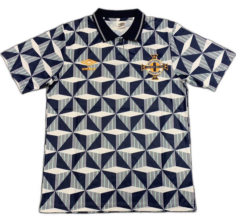 Maglia Irlanda del Nord 90/93 II Away - Versione Retrò