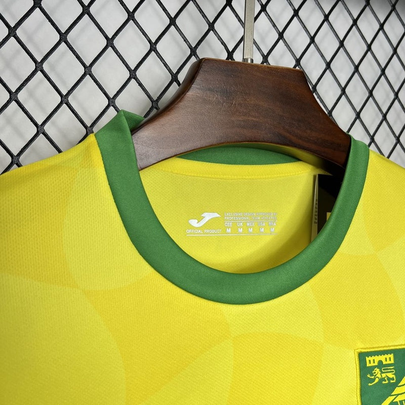 Maglia Norwich 24/25 I Home - Versione Tifoso