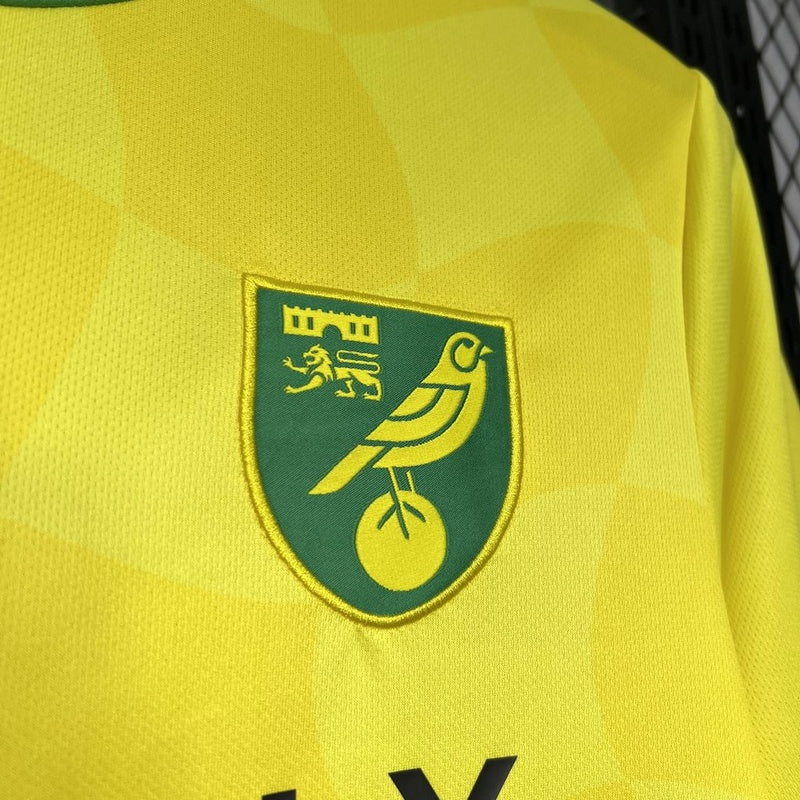 Maglia Norwich 24/25 I Home - Versione Tifoso