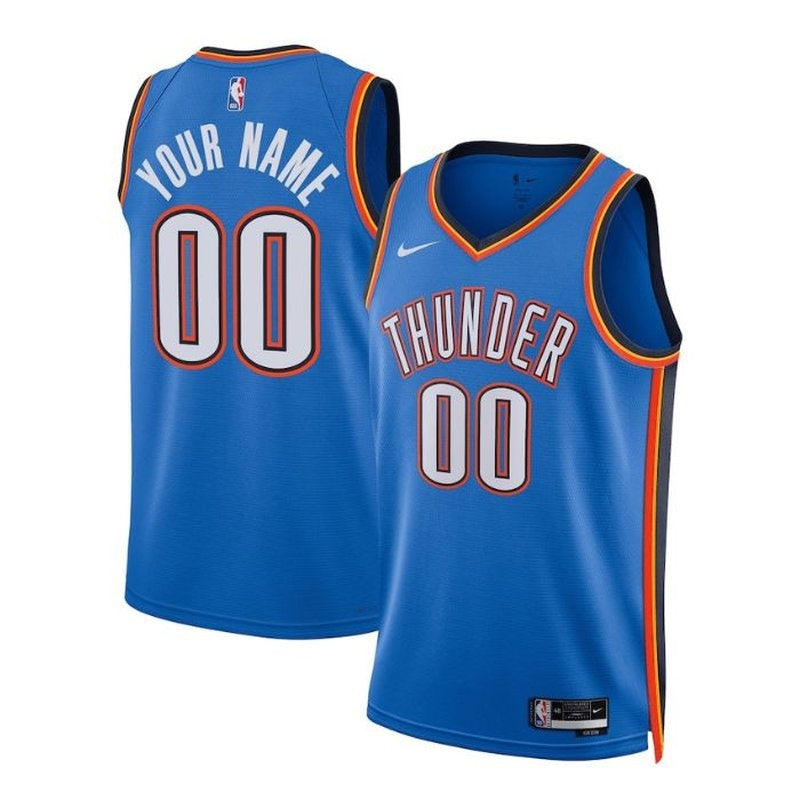 Maglia NBA - Oklahoma City Thunder - 2023 Blu - Edizione Icona