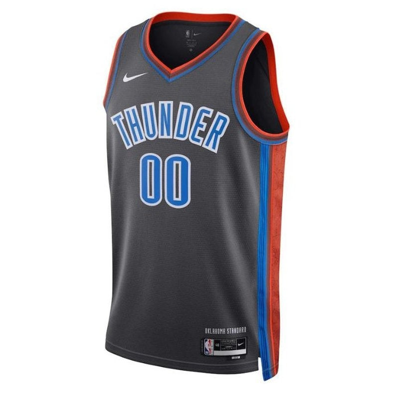 Maglia NBA - Oklahoma City Thunder - 2023 - Edizione Città - Nero