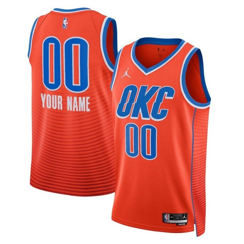 Maglia NBA - Oklahoma City Thunder - 2023 - Edizione di Impatto - Arancione