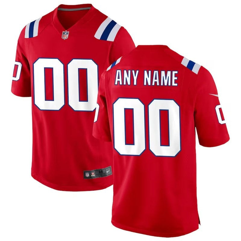 Maglia NFL Patriots - Edizione Personalizzata Alternativa - Rosso