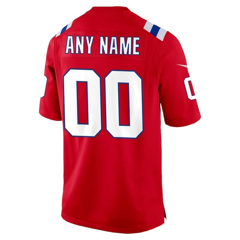 Maglia NFL Patriots - Edizione Personalizzata Alternativa - Rosso