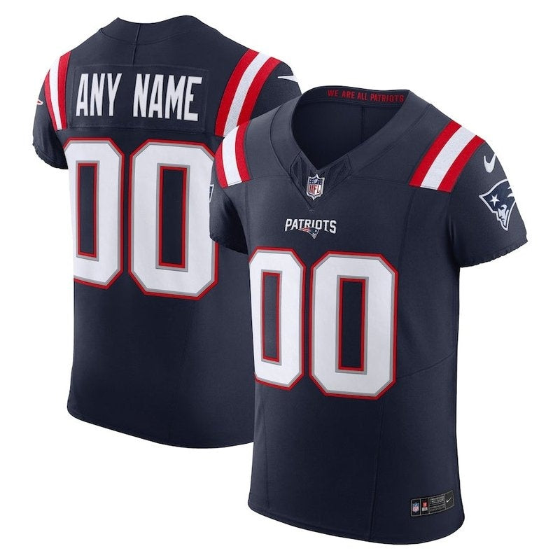 Maglia NFL Patriots - Edizione Personalizzata - Blu Marino