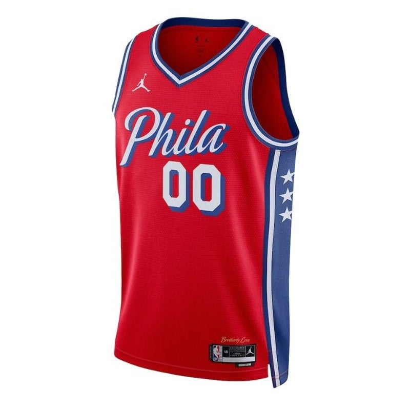 Maglia NBA - Philadelphia 76ers - 2023 - Edizione di Impatto - Rosso