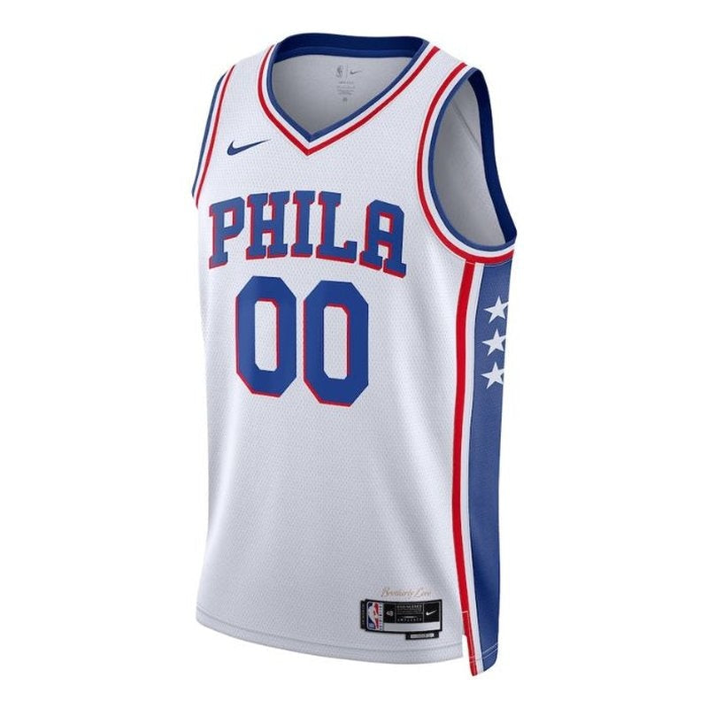 Maglia NBA - Philadelphia 76ers - 2023 Bianco - Edizione Associazione
