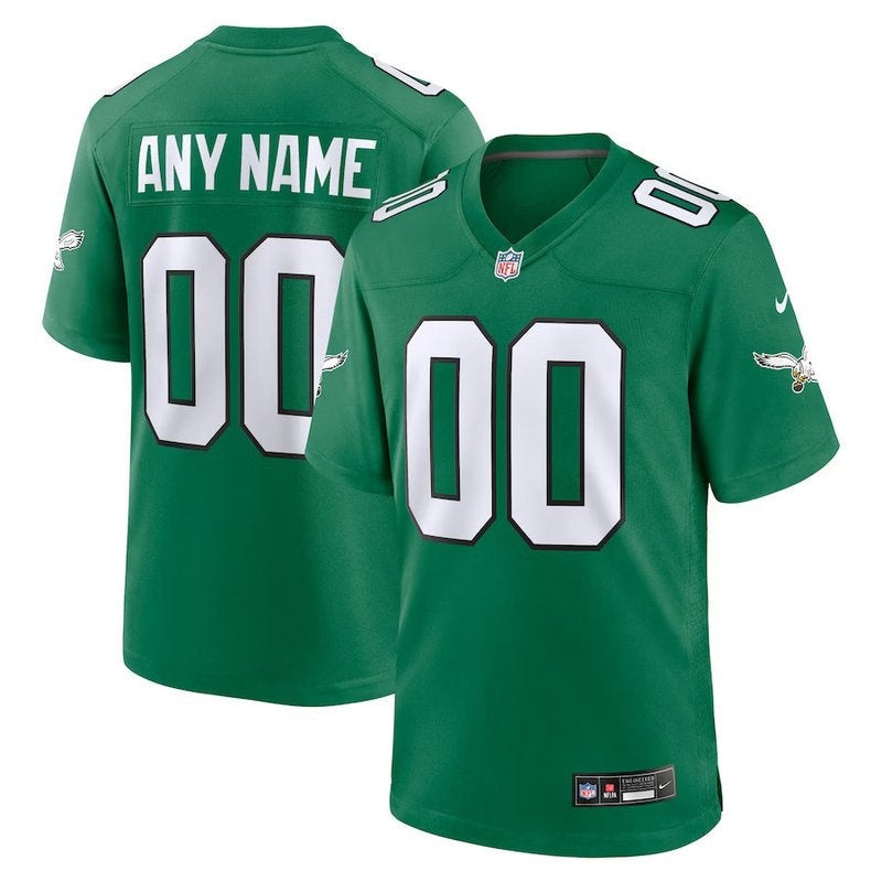 Maglia NFL Philadelphia Eagles - Kelly - Versione Alternativa di Gioco - Verde