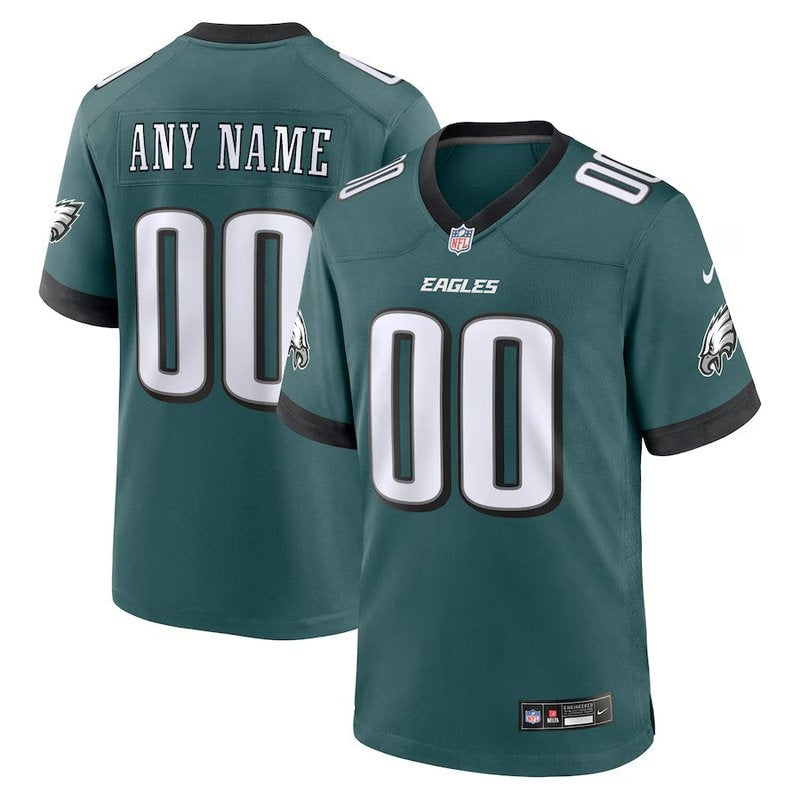 Maglia NFL Philadelphia Eagles - Versione di Gioco - Mezzanotte - Verde