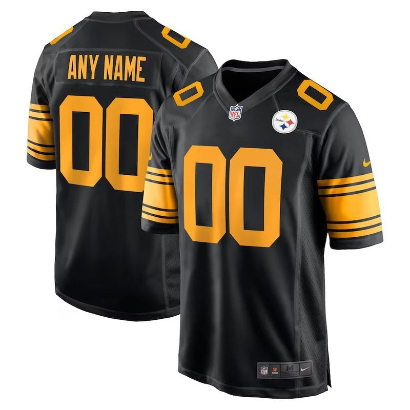 Maglia NFL Pittsburgh Steelers - Versione Alternativa di Gioco - Nero