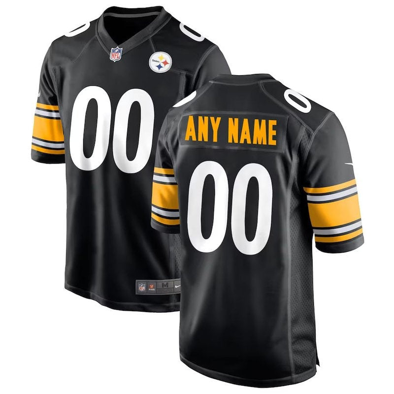 Maglia NFL Pittsburgh Steelers - Versione di Gioco - Nero