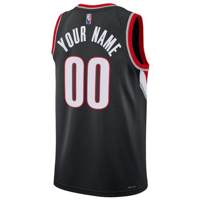 Maglia NBA - Portland Trail Blazers - 2023 Diamante - Edizione Icona - Nero