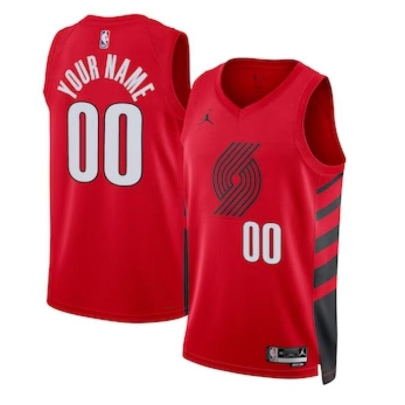 Maglia NBA - Portland Trail Blazers - 2023 - Edizione di Impatto - Rosso