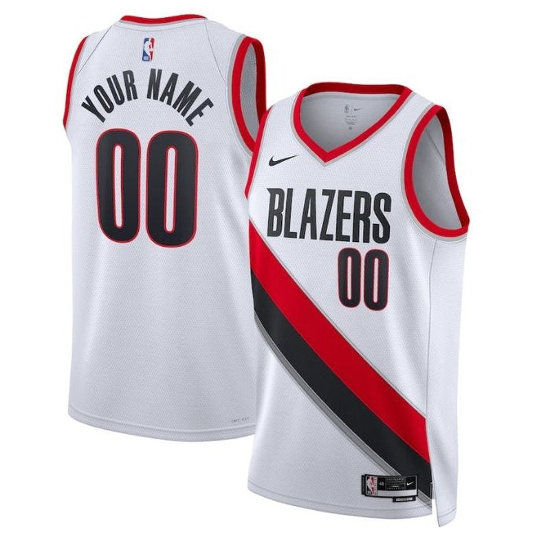 Maglia NBA - Portland Trail Blazers - 2023 Bianco - Edizione Associazione